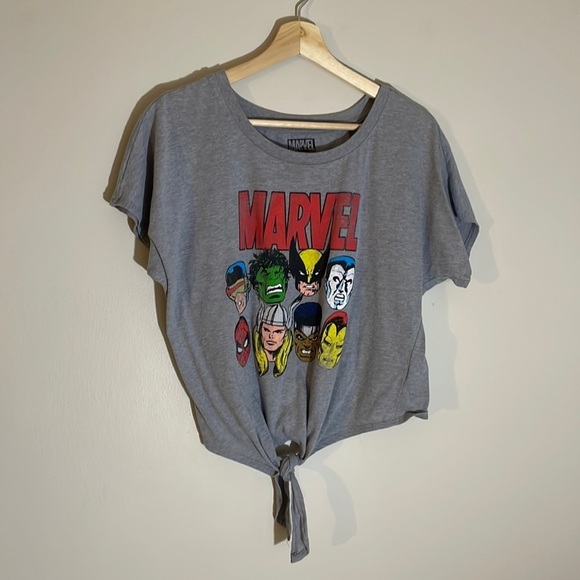 Marvel Front Tie Tee‎ - Picture 1 of 8